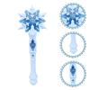 Glowing Sticks Light Up Snowflake Wand With Jewelry Set Glow Snowflake Wand  Children