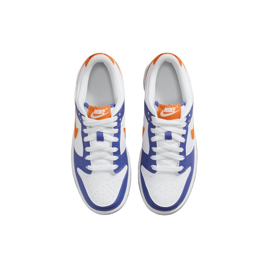 Nike Детские кроссовки Dunk Low GS Knicks Blue Blue-Joy Bright-Mandarin FN7783-400