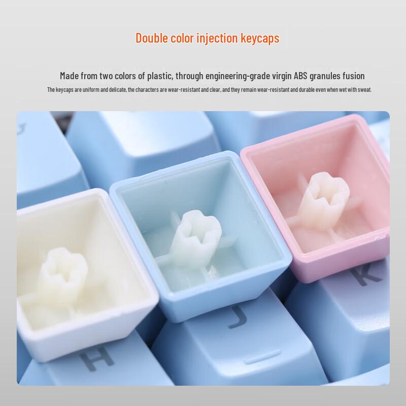 Dareu EK815 Mechanical Alloy Blue Switch 108-Key Wired Keyboard