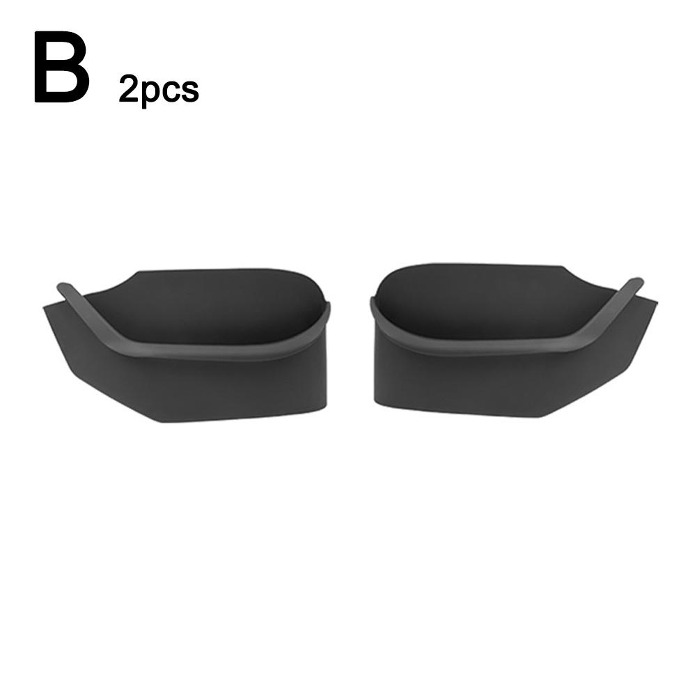 Car Door Side Storage Box Fit For Tesla Model Y Juniper 2025 Full-Cover Front/Rear Door Tray Organizer TPE Waterproof Pocket Box