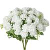 1 шт. Искусственный цветок гортензия Букет Горячая распродажа Дом Рождество Свадьба свадебный букет уличная арка Фестиваль вечеринка DIY Украшение