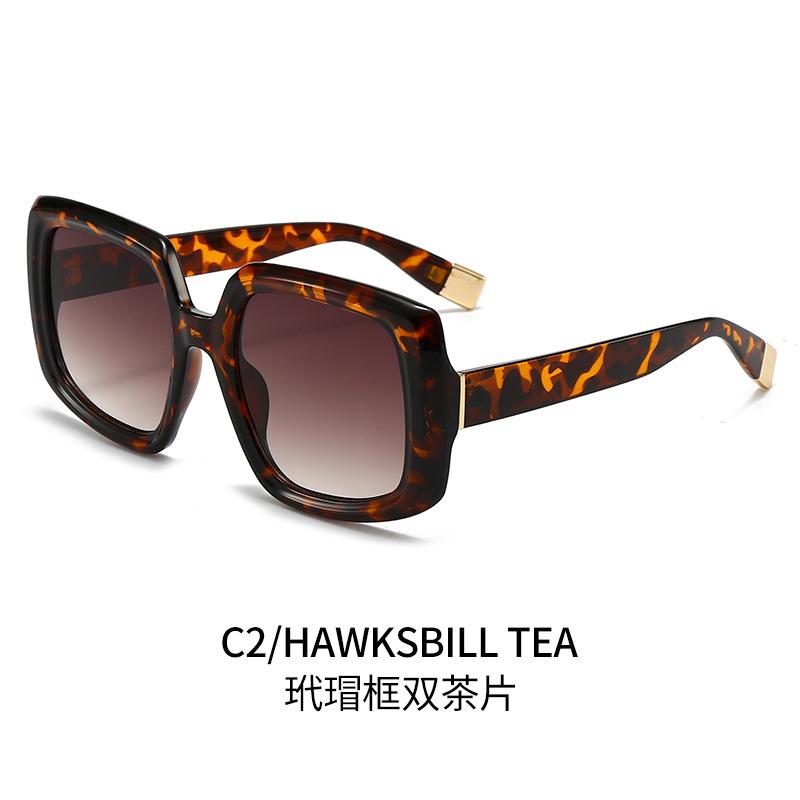 New Stylish Square Sunglasses For Women & Men Trendy Multi-Color Eyewear Chic European & American Fashion  Luxe Shades