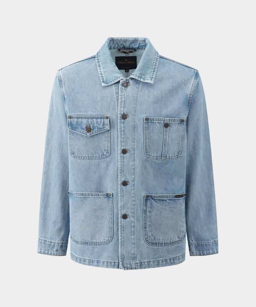 Brooks Brothers [Heritage] Denim Chore Jacket (Blue) (Bbotmhg154)