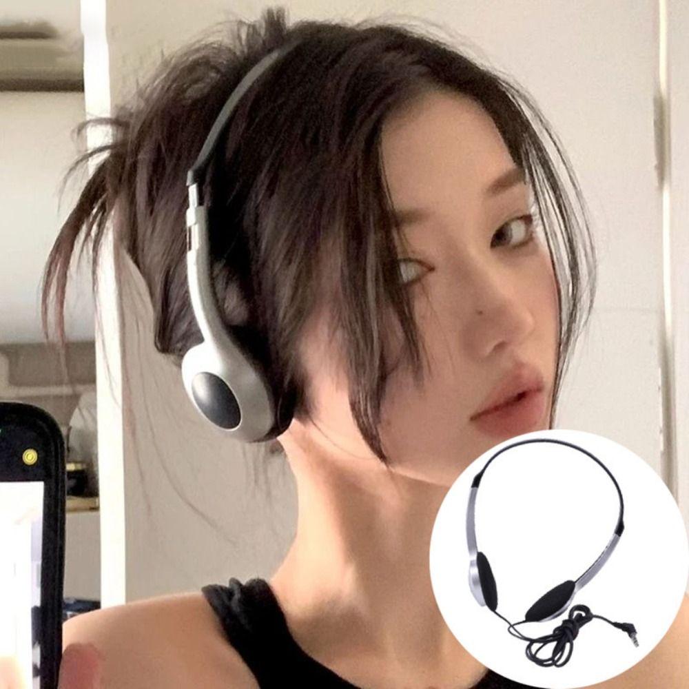 Retro Walkman Earphone Hip Hop Trends Sports Headphones New Wired Headphones Photo Props