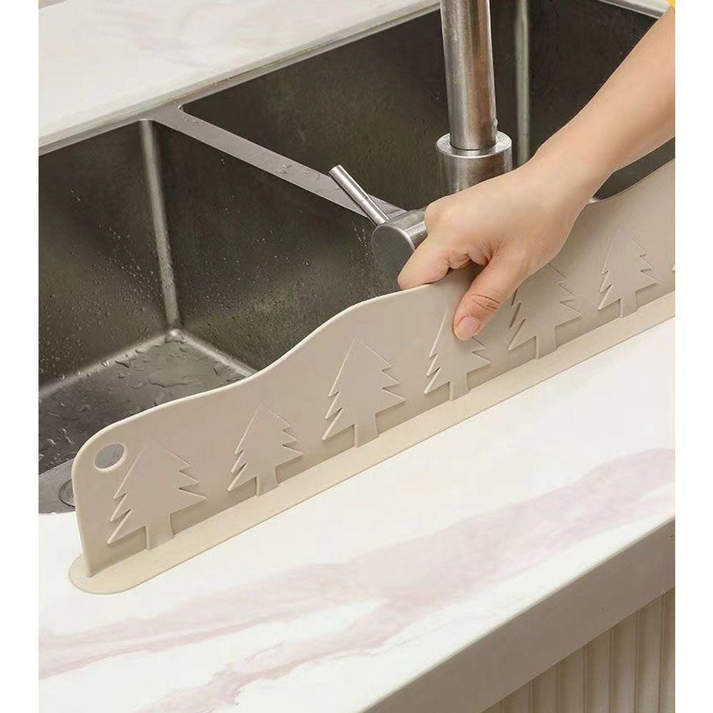 Suction Cup Water Splash Guard Wash Basin Water Baffle Water Baffle Plate Anti-splash Board