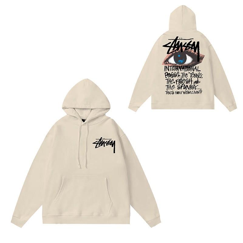 Unisex Hooded Cotton Sweatshirt Streetwear Letter Print Loose Fit Winter Casual Top Teens