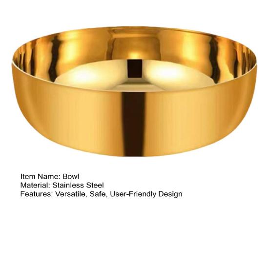 Stainless Steel Mixing Bowl Thickened Dough Kneading Basin 32cm Multi-Purpose Basin for Stirring Salads Beating Eggs Cleaning Vegetables