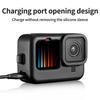 Для GoPro Hero 12 11 10 9 Силиконовый чехол Черная крышка объектива Синий защитный чехол для Go Pro 11 Аксессуары для защитного чехла