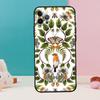 Чехол для телефона с узором из апельсиновых цветов для iPhone 17 Air 16 15 14 12 11 13 Pro Max 12 13 mini 15 16 Plus 16e Cover Coque
