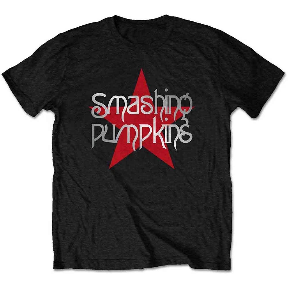 Унисекс Футболка The Smashing Pumpkins: Логотип Звезда (Средняя)