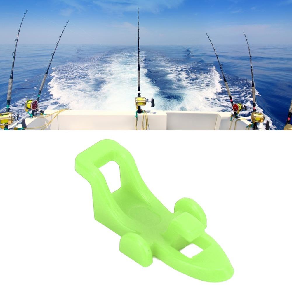 20PCS ABS Fishing Hook Holder with 3 Size Rubber Rings Lure Holder For Outdoor Fishing
