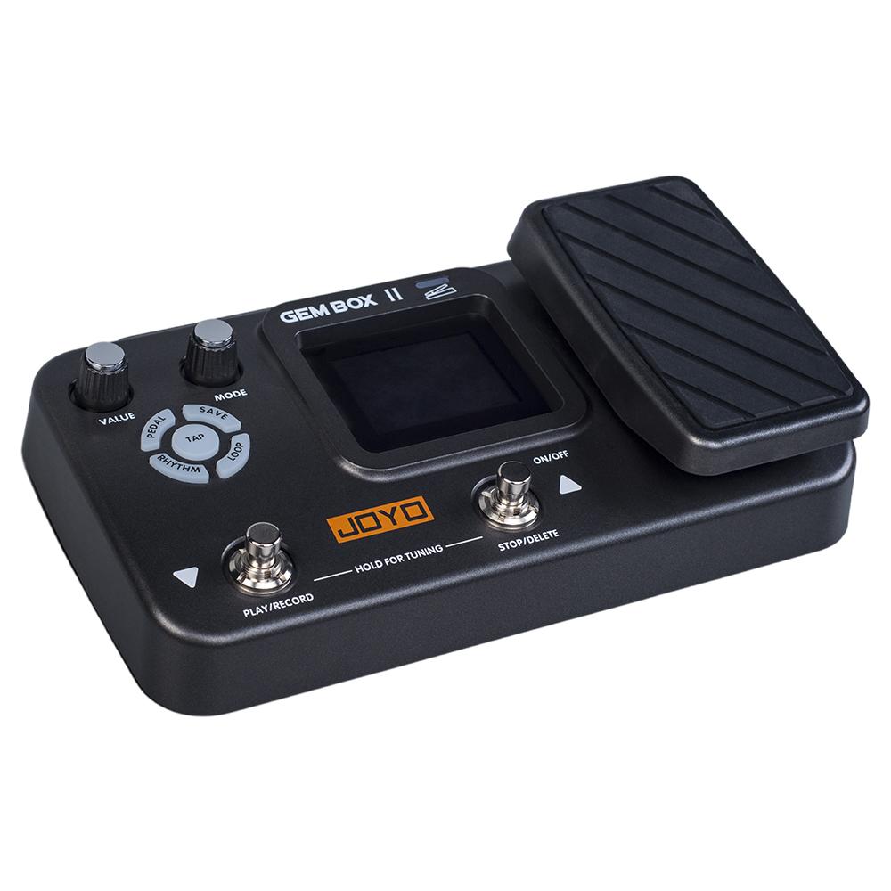JOYO GEM BOX Series Guitar Multi-effect Processor Built in Drum Machine IR Amp Modeling with Expression Pedal