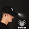 Smart Multifunction Sensorled 2 In 1 Headlamp Cap Light Build-in Battery USB Rechargeable Head Flashlight Headlight Lamp Torch