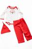 Комплект: бодик, брюки и шапочка Kidgets (22990)