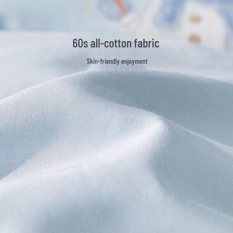 LUOLAI Children's Washable Goose Down Duvet - 60S Cotton, Class A Baby Grade