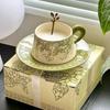 Винтажный керамический кофейный набор «Ландыши»