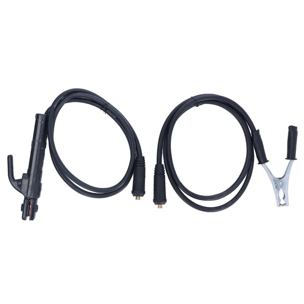 2pcs 200A Welding Ground Clamp 1.5m Welding Electrode Holder Set Earth Clamp Set Workshop