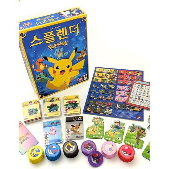 Корейские настольные игры Splendor Pokemon Board Game, популярная корейская игра