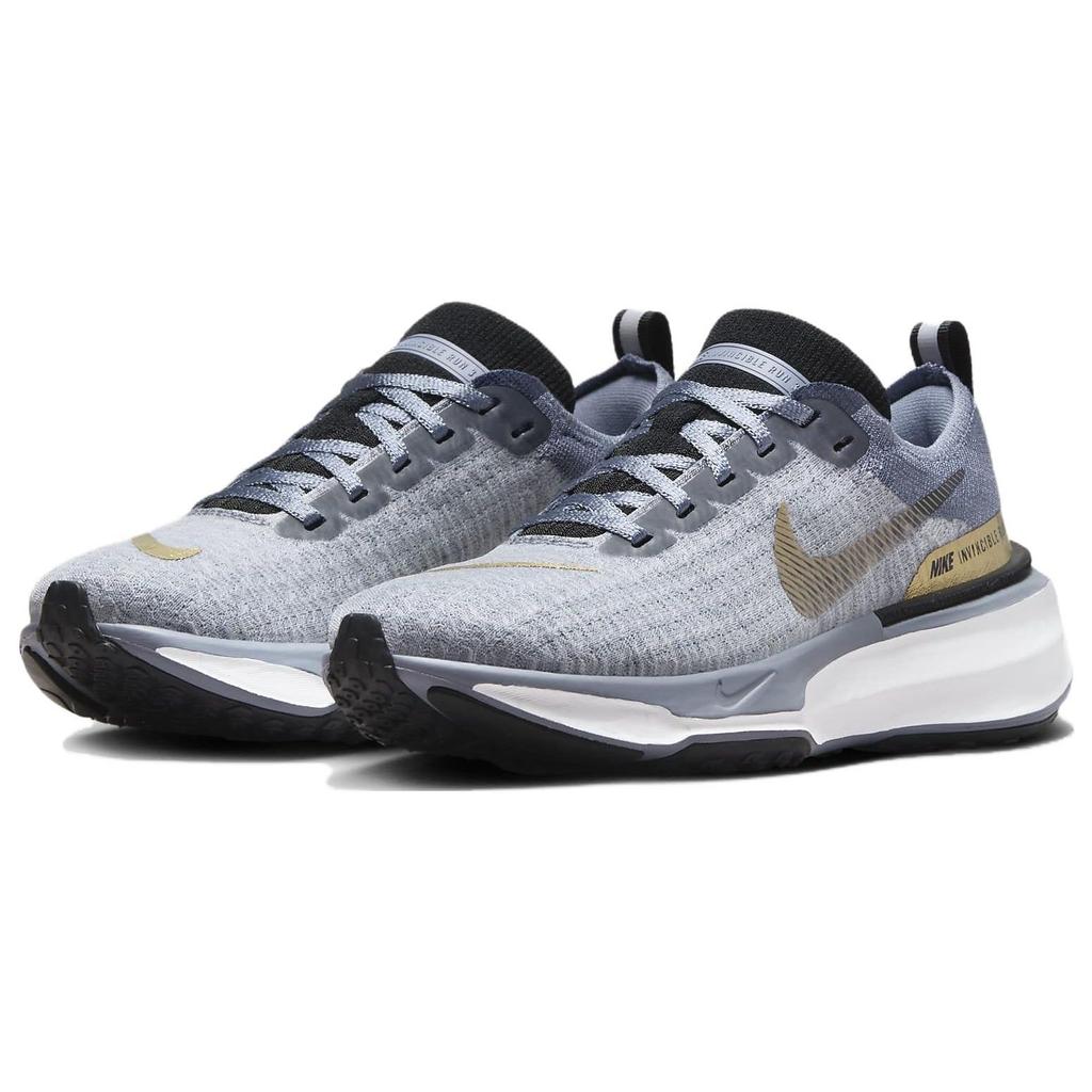 Nike ZoomX Invincible 3 Ashen Slate Metallic Gold Women Sneakers Blue Diffused-Blue Football-Grey DR2660-400