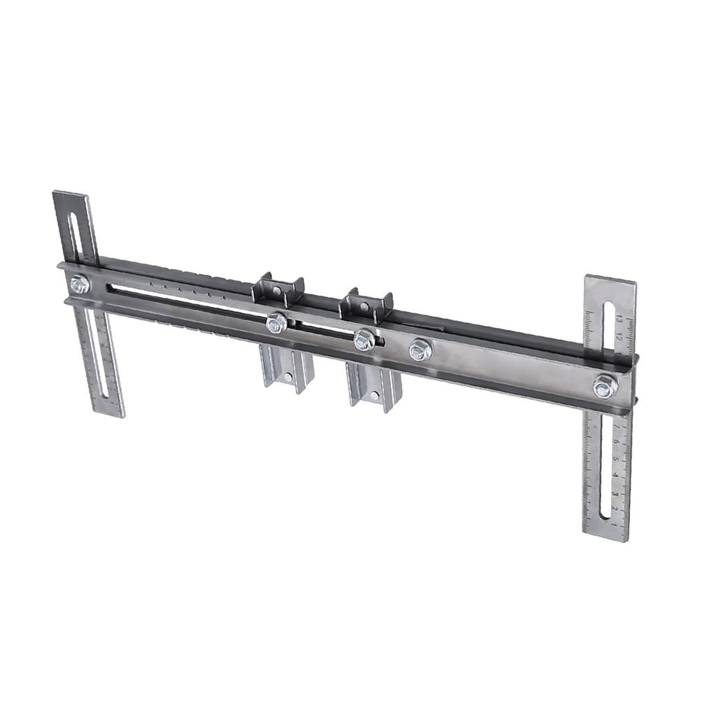 Шаблон для крепления фурнитуры шкафа, направляющая для локатора штанги для вешалок из нержавеющей стали