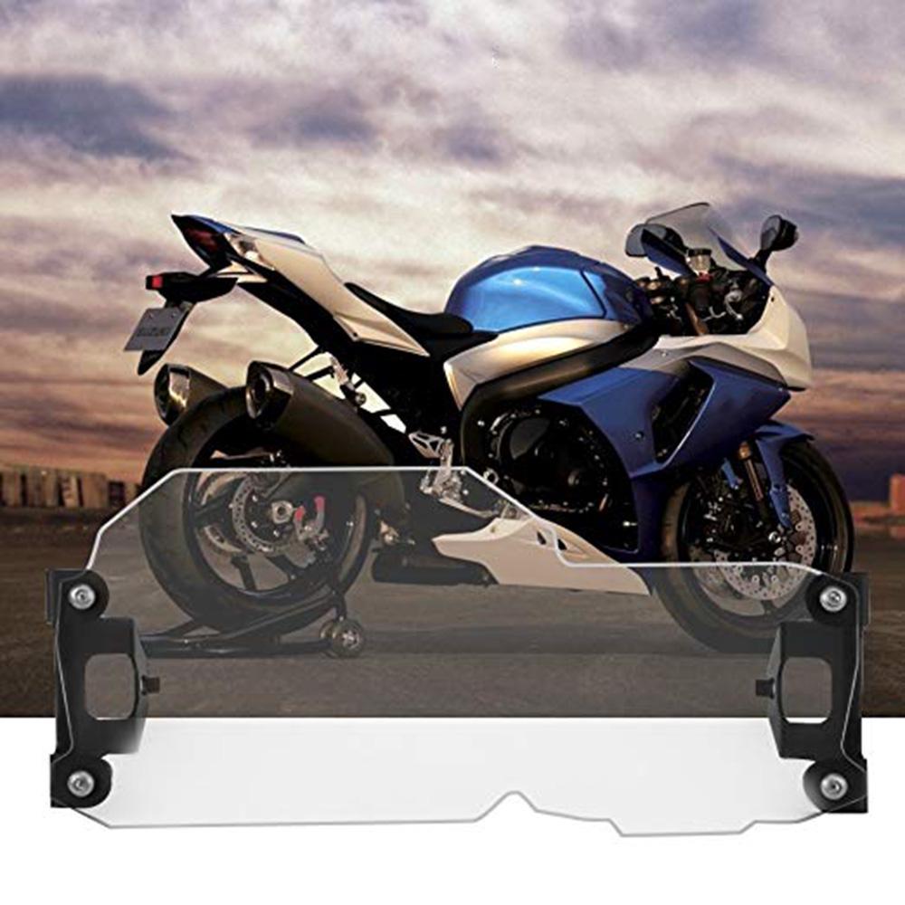 Headlight Cover Acrylic Headlight Transparent Protector Guard Motorcycle Protector Cover Fit for BMW F650GS F700GS F800GS 2008-2017