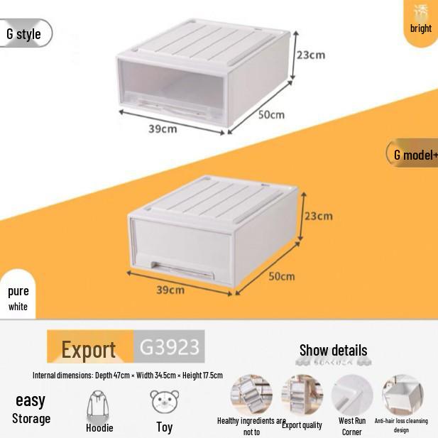 Самый продаваемый пластиковый органайзер для ящиков для домашних шкафов