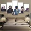 No Framed 5 Panel Tokyo Ghoul Anime Cuadros Wall Art Canvas HD Posters Pictures HD Paintings Home Decor Living Room Decoration