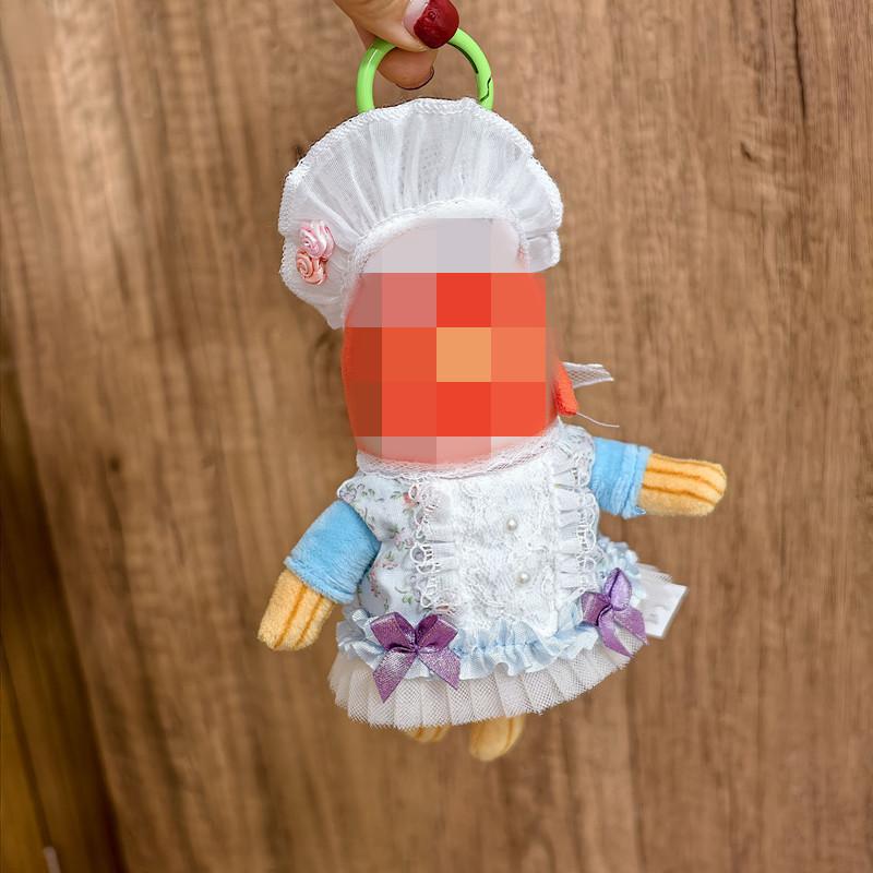 [Cloth Only] the Princess Style Clothes for 15cm  Doll, Spring New Princess Dress Dress with Bow Headband.