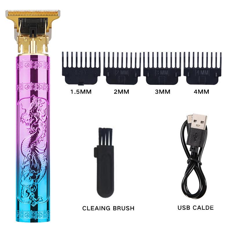 USB Charging Wireless Hair Clipper And Beard Trimmer, Easy To Trim Hair And Beard, Precise And Comfortable, Zero-gap Trimmer, Holiday Gift