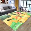 Pikachu Pokémon Cartoon Children'S Crystal Fleece Printed Floor Mat Absorbent Slide Mat