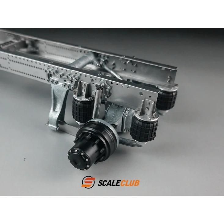 SCALECLUB TAMIYA trailer truck rear bridge single -axis airbag suspension system