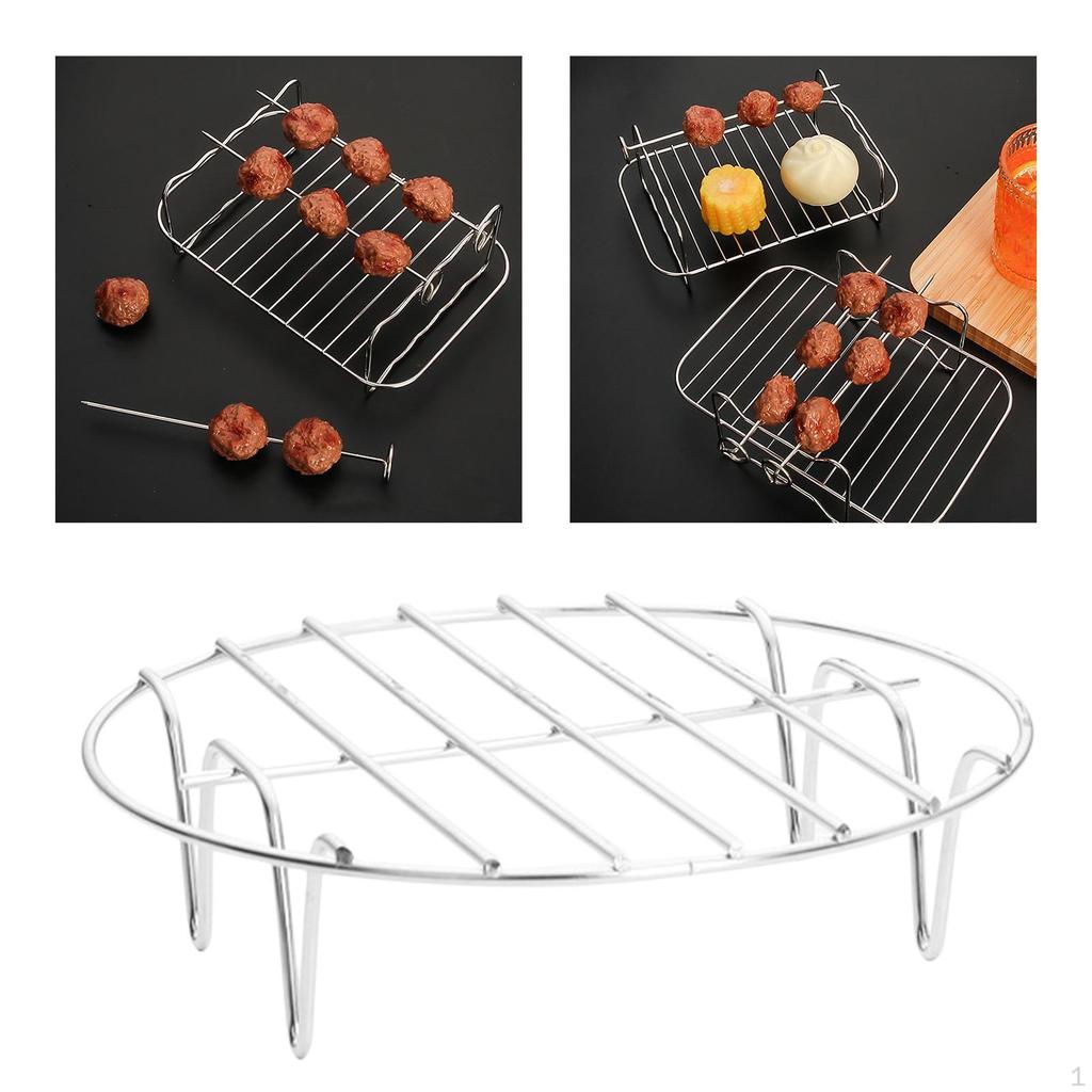 Аксессуары для фритюрницы Стойка для барбекю для универсальной охлаждающей полки для духовки