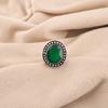 Green Onyx Gemstone 925 Sterling Silver Jewelry Handmade Ring For Christmas Gift RR-62-19