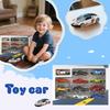 Легкосплавный автомобиль 12 шт., 1:64 Маленькая модель автомобиля, Лучший подарок для детей, Имитация игрушечной машины 6 шт, Коллекционные украшения