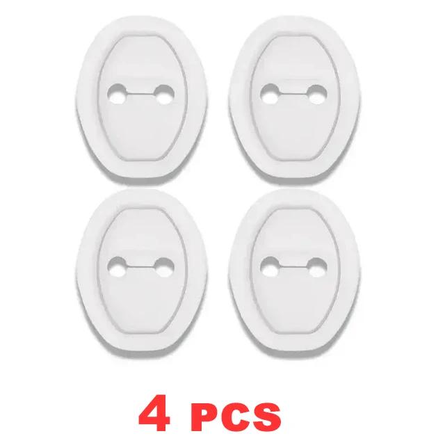 Автомобильный дверной замок, амортизатор, силиконовая подушка, универсальный звукоизолирующий демпфер для закрытия автомобильной двери, антикоррозионные защитные чехлы