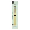 Шариковая ручка Mitsubishi Pencil Jetstream Prime, 3 цвета, поворотный механизм, чернила легкого письма, стержень 0,5 мм, цвет лимонно-желтый (SXE3LPR05.28)