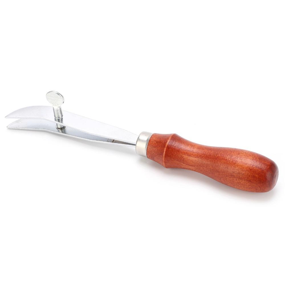 7.5 inch Leather Creaser Width Adjustable Leather Craft Tool for DIY Leathercraft Projects