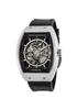 DANIEL & DOUGLAS DD8810 Men's Automatic Skeleton Watch (Silver/Black)