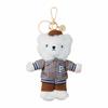 Marks Mascot Bag Charm, Paul & Joe White, PAJ-KH11-WH