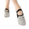 Носки для йоги с ручками для женщин Sportneer тренировки Barre носки для пилатеса с ремешками милые носки с рисунком кота тапочки