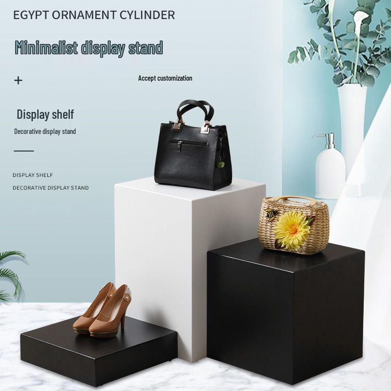 Круговой выставочный стенд: Высокие и низкие платформы с манекенной базой для витрины магазина одежды