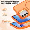 KEYSION Матовый чехол-подставка для телефона с покрытием Soft-touch для Samsung A54 5G A34 A14 4G 5G, магнитная противоударная задняя крышка для Galaxy A04S