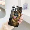 German Shepherd Dog Phone Case For iPhone 17 Air 16 15 14 11 12 13 Pro  MAX Plus coque Cover Shell