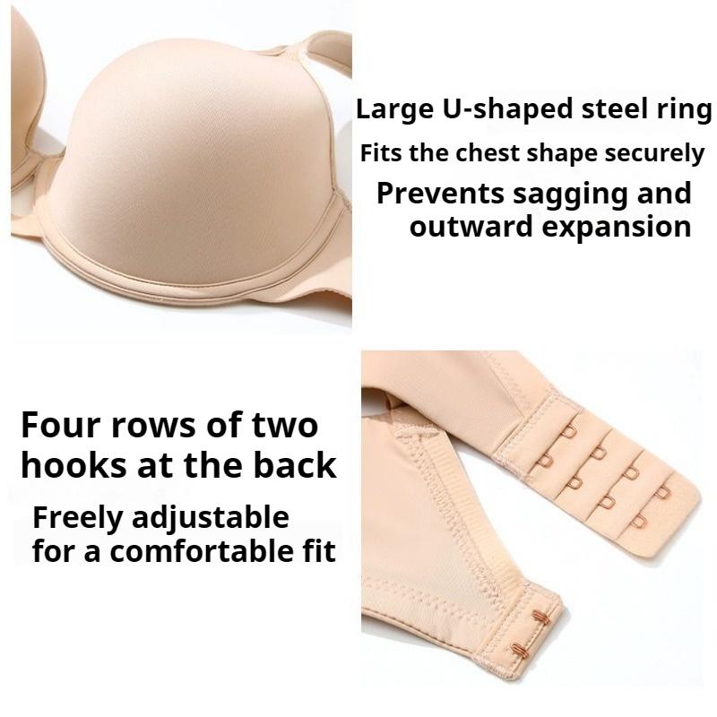 Бюстгальтеры, которые делают грудь меньше, предотвращающие провисание, пуш-ап с полным покрытием чашек, дышащие бесшовные трусики, комплекты нижнего белья больших размеров