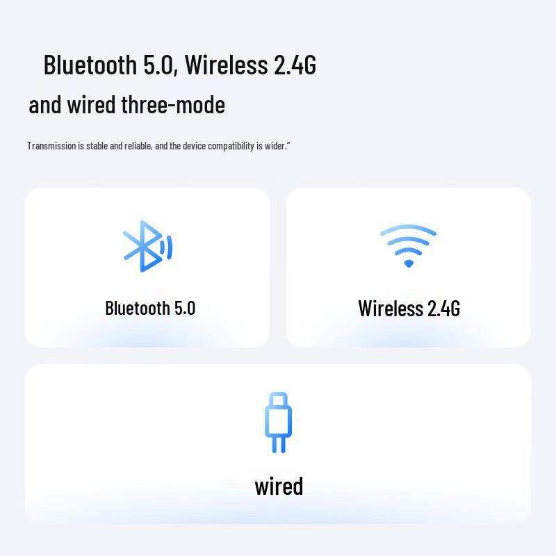 Rapoo MT750 Multi-mode Ergonomic Wireless Mouse