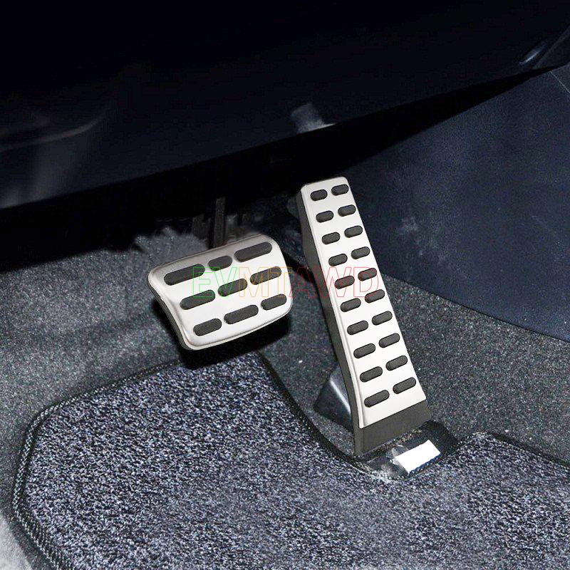 Аксессуар для Kia Sorento MQ4 2022, нержавеющая сталь для автомобиля, педаль тормоза, педаль акселератора, газовая накладка, защитная крышка, наклейка