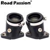 Motorcycle Carburetor Adapter Intake Manifold For HONDA Rebel CA250 CMX250 CMX250C CB125 CBT125 CB CBT CMX CA 125 250 C 250C Carburetors Jets 7