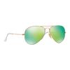 RayBan Aviator Metal Sunglasses for Unisex Couples In Gold
