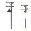 1/64 Sacle Telephone Pole Model Realistic Ornament Gifts Railroad Railway Accessories Table