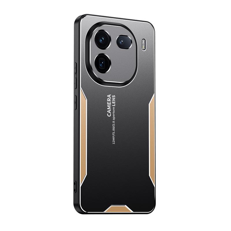 Защитный матовый металлический чехол для объектива Vivo iQOO 11/12 Pro, защита от падений.
